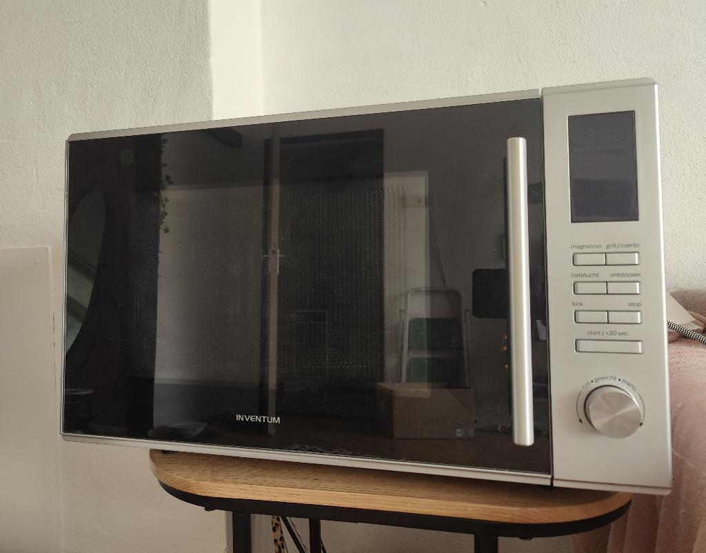 Inventum combimagnetron MN305C – 30L – Hetelucht & Grill, Witgoed en Apparatuur, Magnetrons, Ophalen, Combimagnetron, Hete lucht