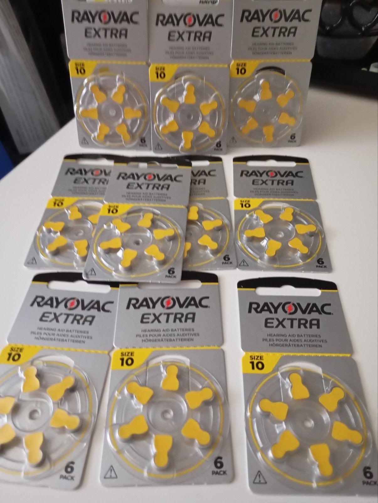 Rayovac Extra Hoortoestelbatterijen Maat 10 (10PAKJES)NU 25€, Ophalen of Verzenden