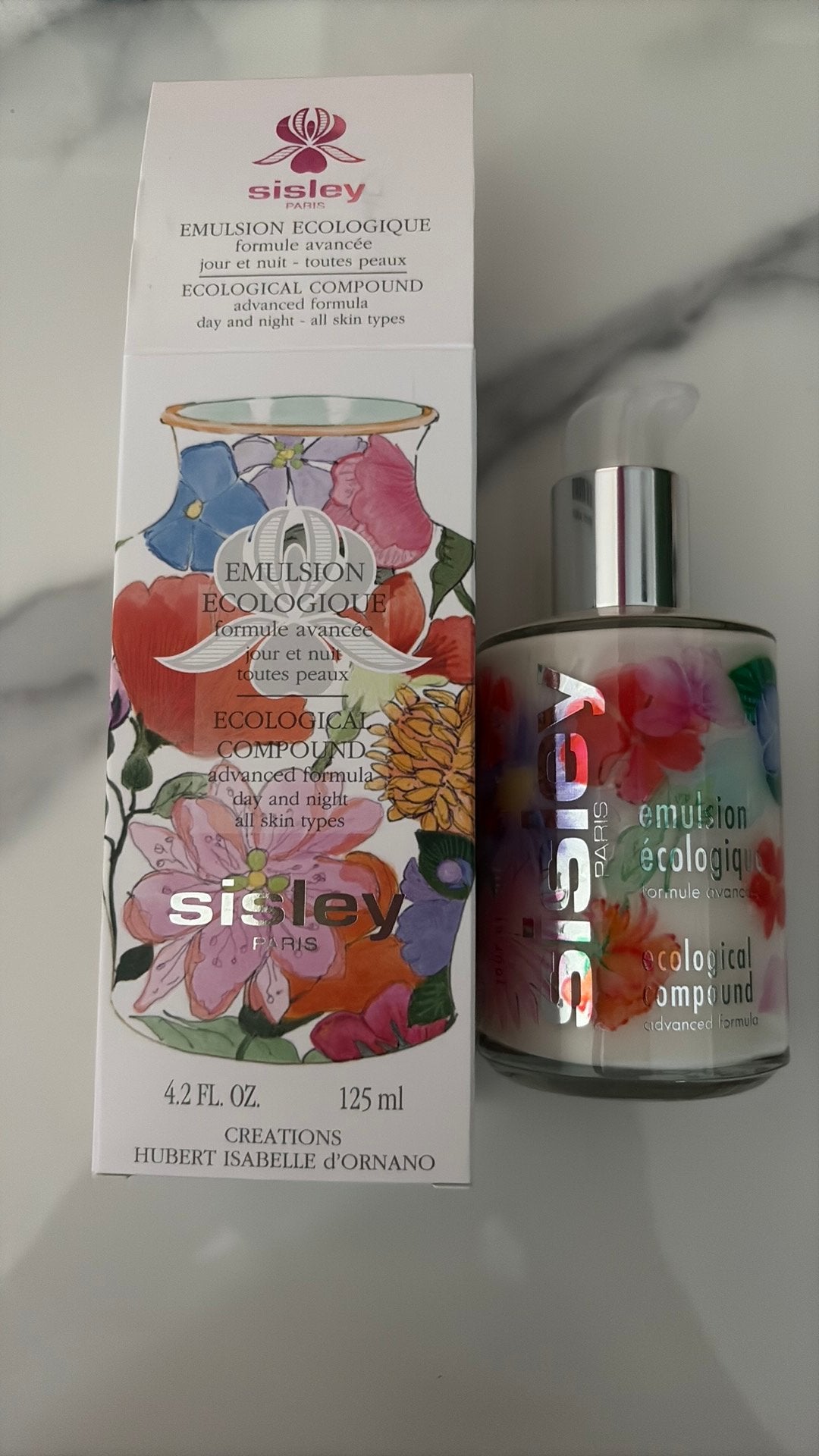 Sisley emulsion ecologique 125 ml nieuw, Verzenden, Nieuw, Gehele gezicht, Verzorging