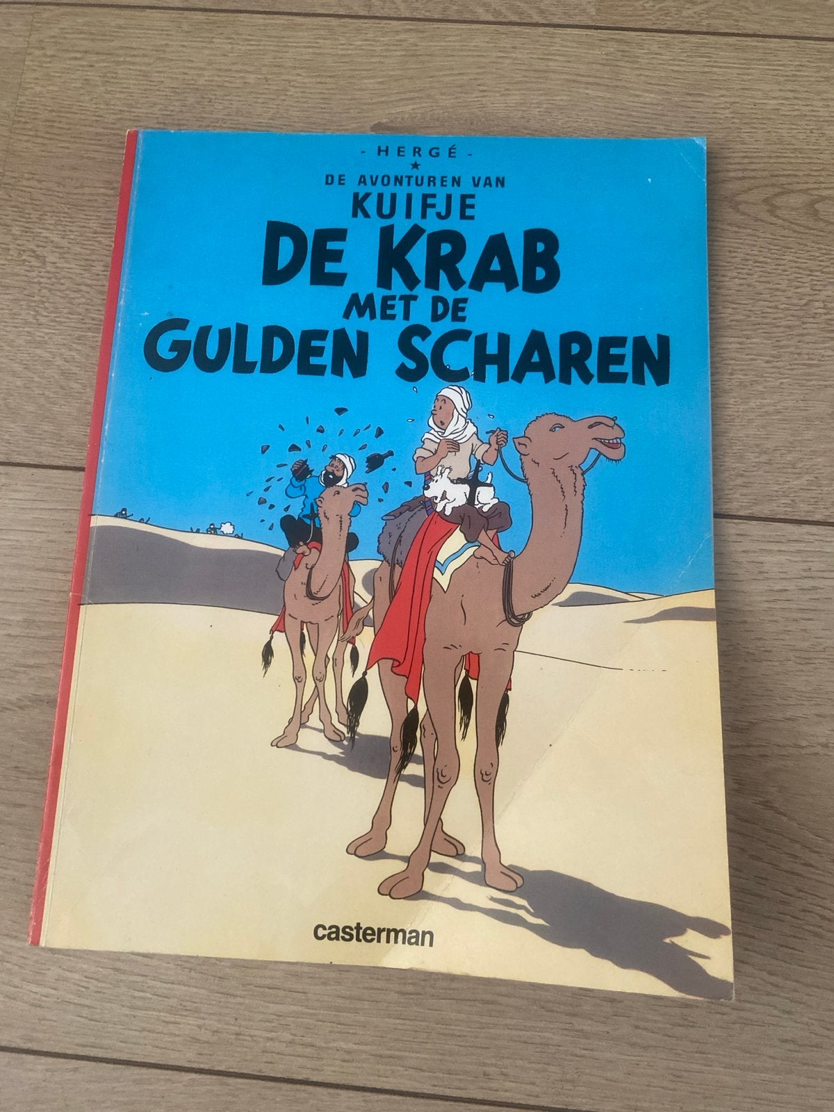 Kuifje: De Krab met de Gulden Scharen - Hergé, Eén stripboek, Ophalen of Verzenden, Gelezen