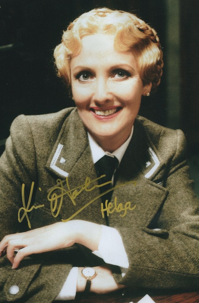 Gesigneerde foto van Kim Hartman uit Allo Allo!!, Verzamelen, Disney, Verzenden, Nieuw, Disney