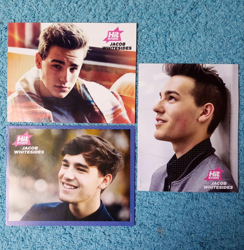 Jacob Whitesides posters hitkrant, Ophalen of Verzenden, Nieuw, A4 of kleiner, Muziek