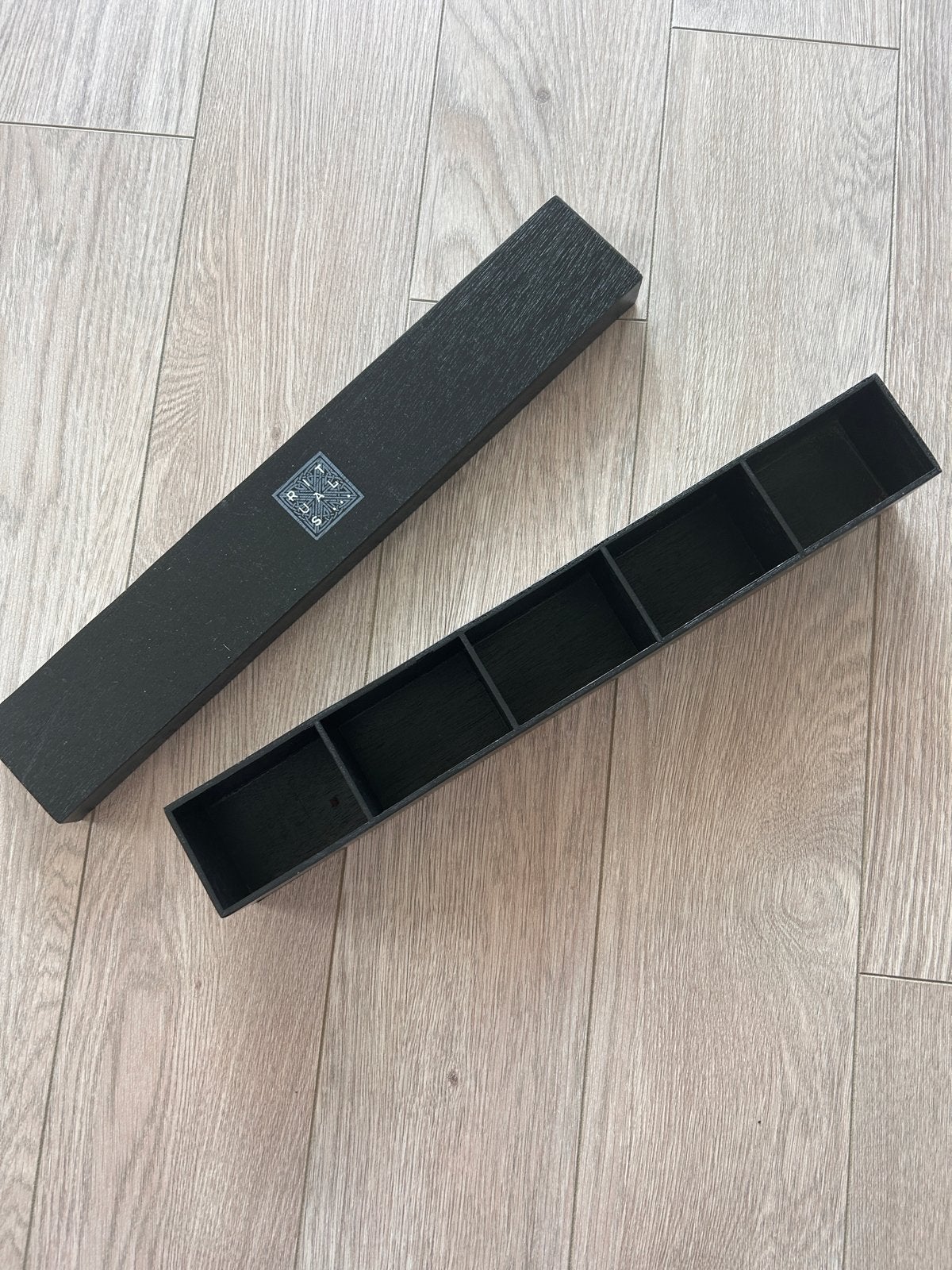 Rituals doos voor thee of andere kleine items, Ophalen, Hout, Zwart, Zo goed als nieuw