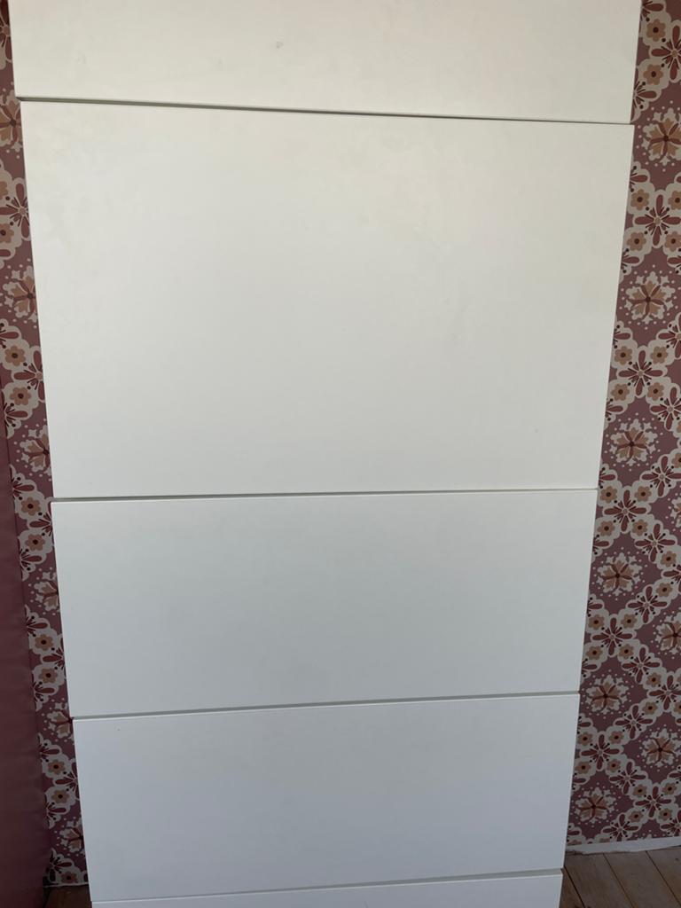 Ikea Besta met Lappviken wit, Huis en Inrichting, Kasten | Wandmeubels, Ophalen, Gebruikt, Met deur(en), 100 tot 150 cm