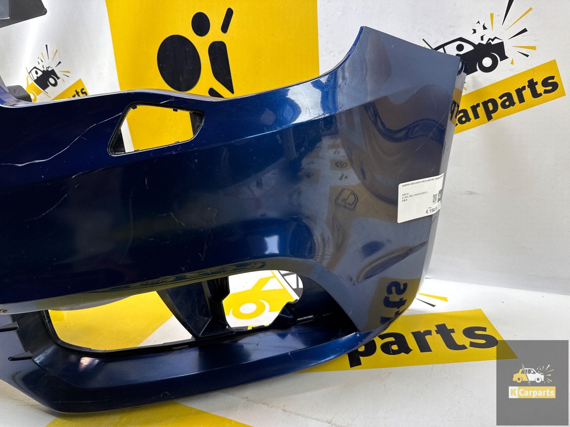 Bumper Hoek Audi A1 8X0 S-line PDC 8X08074380 Rechts, Auto-onderdelen, Gebruikt, Voor, AUDI AG, Auto-Union-Strasse 1
85045  Ingolstadt, DE