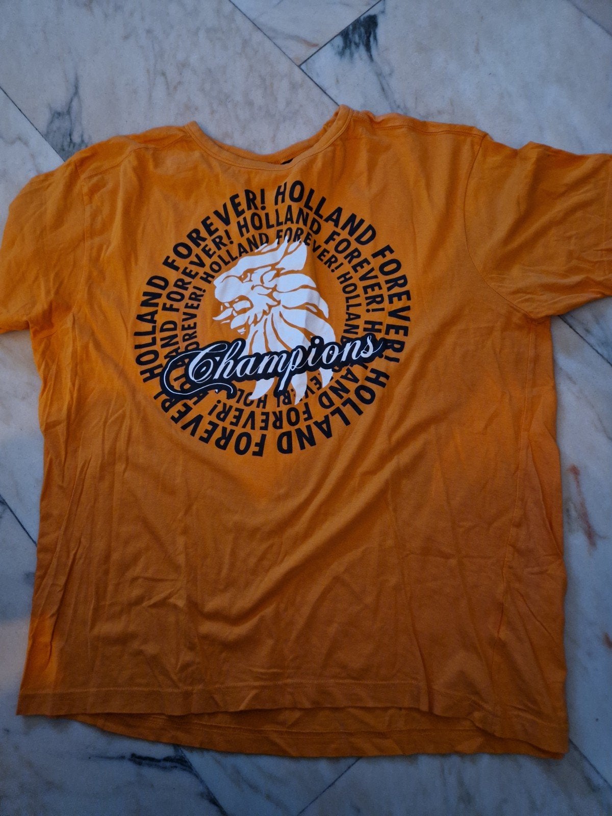 Shirt holland, Ophalen of Verzenden, Gedragen, Overige maten, Oranje