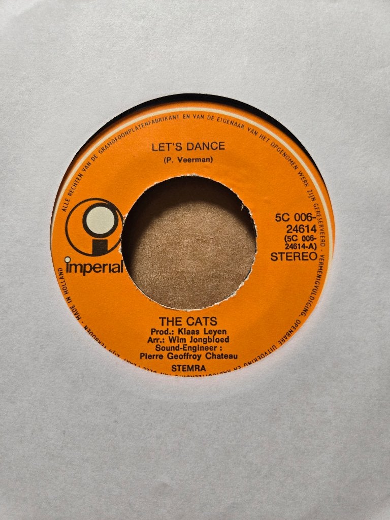 The Cats - Let's dance, Beschermende buitenhoes, Ophalen of Verzenden, Gebruikt, Pop