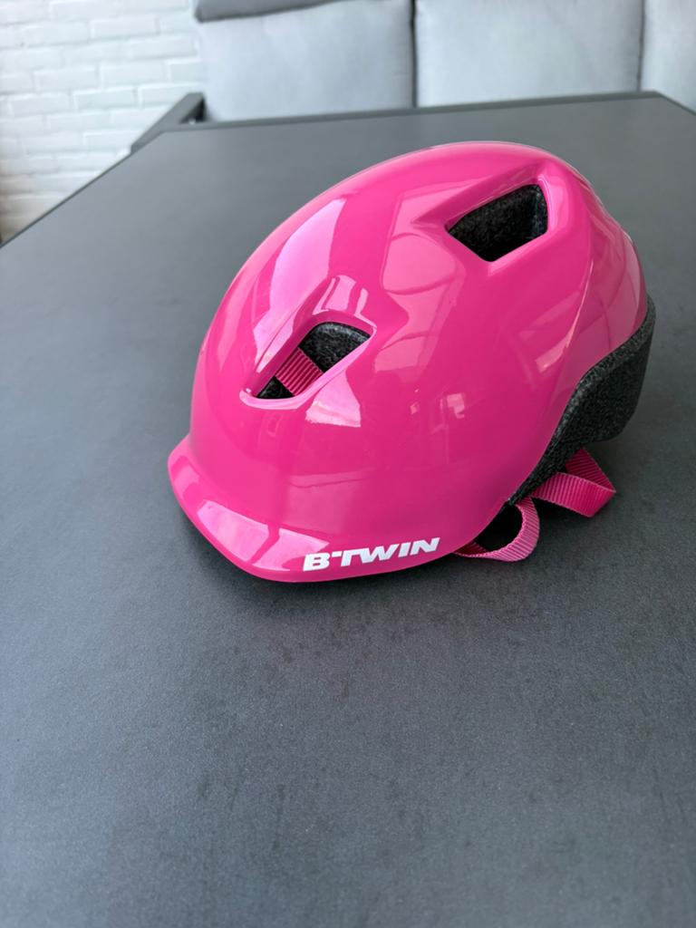 Btwin fietshelm voor kinderen, Ophalen, Gebruikt, Overige maten