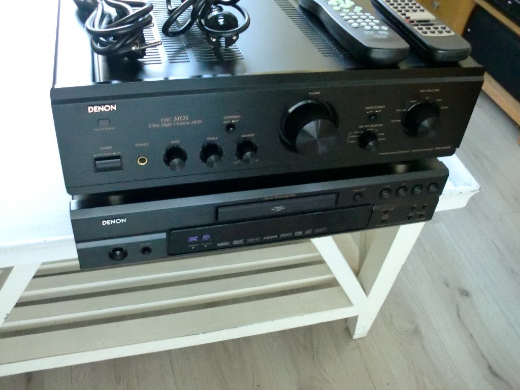 Denon Pma-1500RII + DVD-2930 Sacd 12 maanden garantie., Ophalen, Denon, Refurbished, Losse componenten