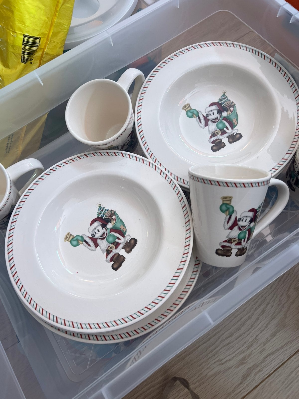 Origineel disney servies, Verzamelen, Ophalen, Gebruikt