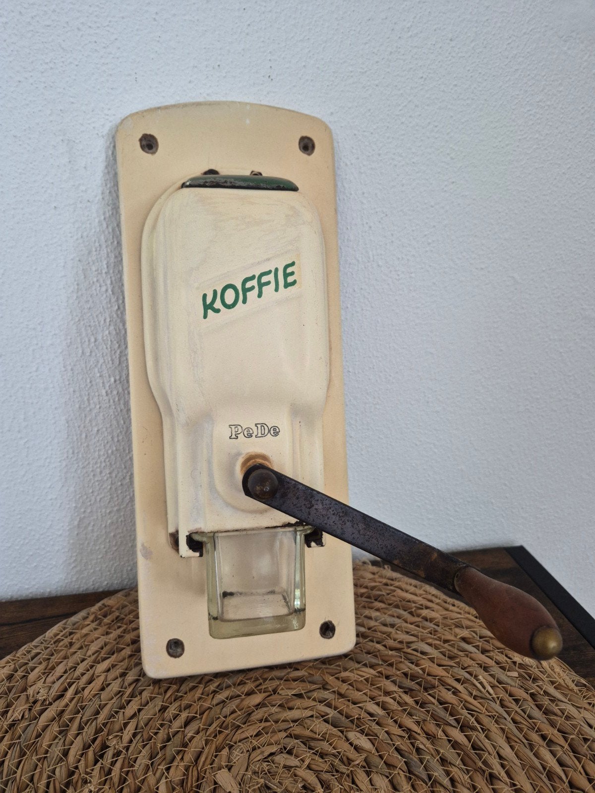 Vintage PeDe Wand koffiemolen, Ophalen of Verzenden
