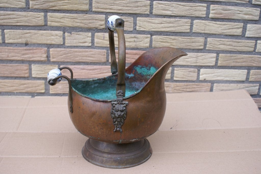 Koperen helmkit, Ophalen of Verzenden, Koper