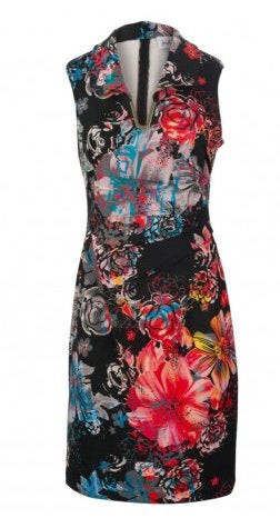 oseph Ribkoff elegante chique gekleurde jurk mt 38, Kleding | Dames, Jurken, Maat 38/40 (M), Overige kleuren, Verzenden, .