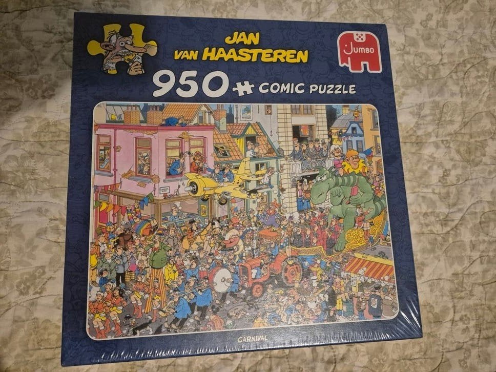 Jan van Haasteren Comic Puzzel - Carnaval (950 stukjes), Ophalen of Verzenden, 500 t/m 1500 stukjes, Nieuw, Legpuzzel
