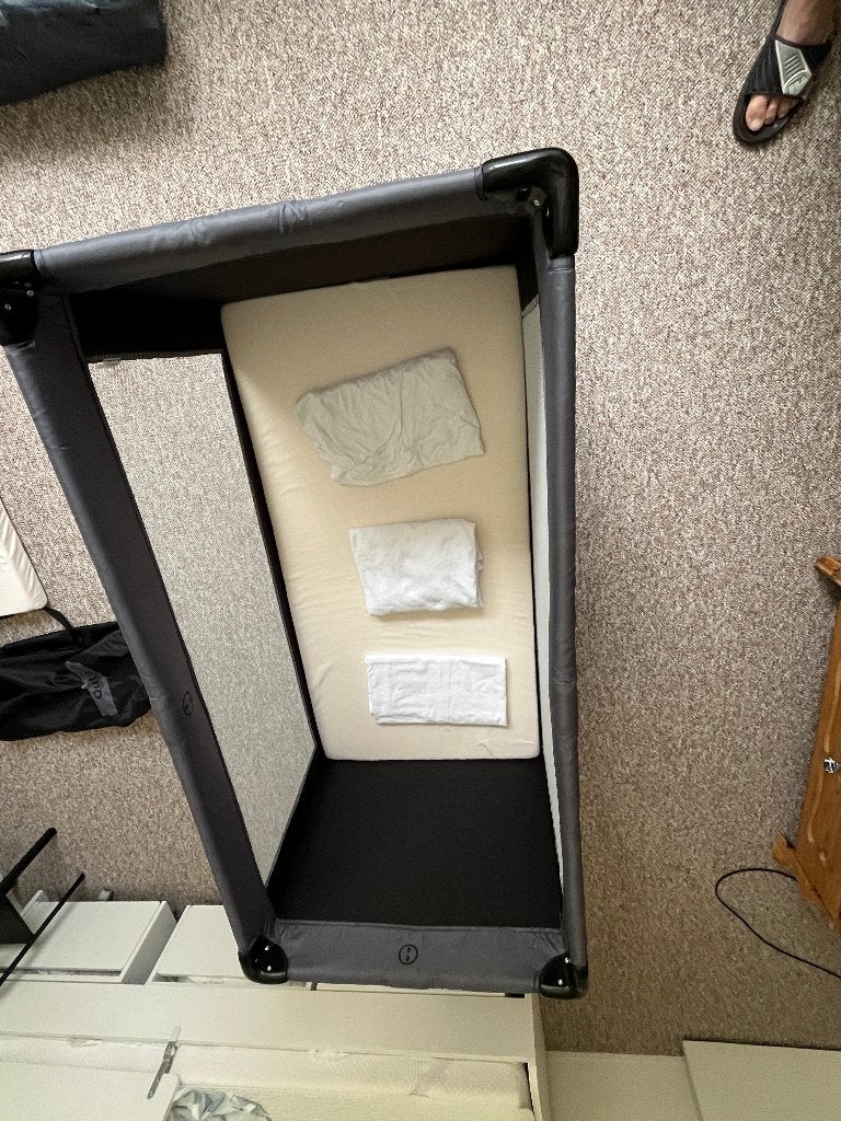 campingbedje, Ophalen, Gebruikt, Reisbedje