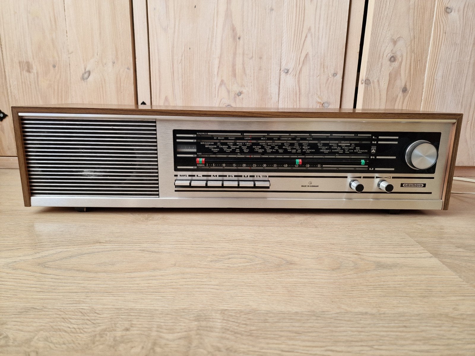 Vintage Grundig RF 3311 Alltransistor Radio, Ophalen of Verzenden, Gebruikt, Transistorradio
