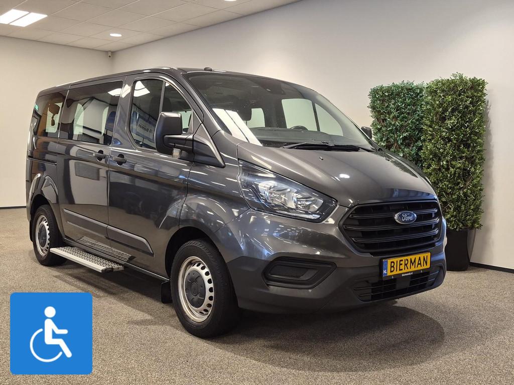 Ford Transit Custom L1H1 Rolstoelbus 4+1 (airco achterin), 12 maanden, Stof, 4 cilinders, 4 stoelen