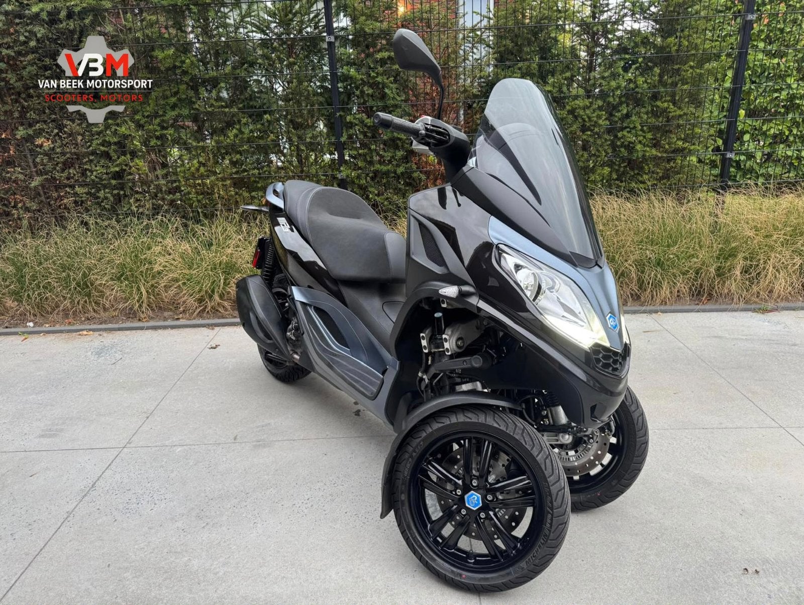 Piaggio mp3 2019 300 HPE glans zwart autorijbewijs, Scooter, Bedrijf, ABS, Automaat