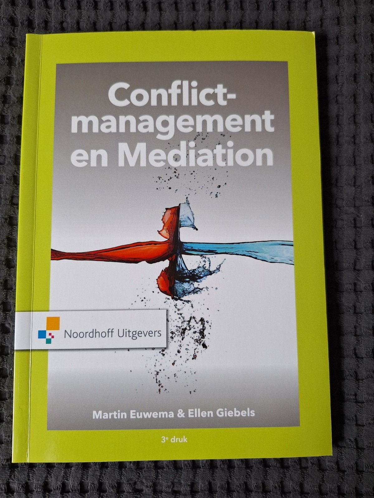 Conflictmanagement en Mediation - Nieuw boek voor managers, Ophalen of Verzenden, Nieuw, Management, Martin Euwema & Ellen Giebels