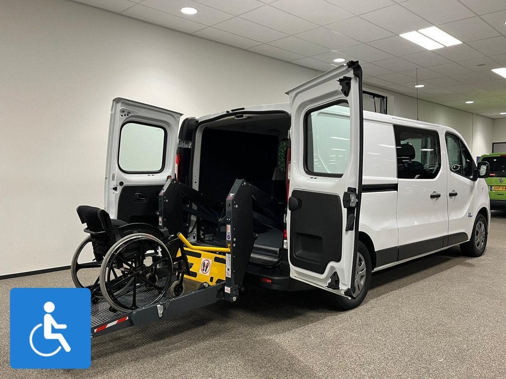 Fiat Talento L2H1 Rolstoelbus, Auto's, 12 maanden, Gebruikt, 4 cilinders, Wit