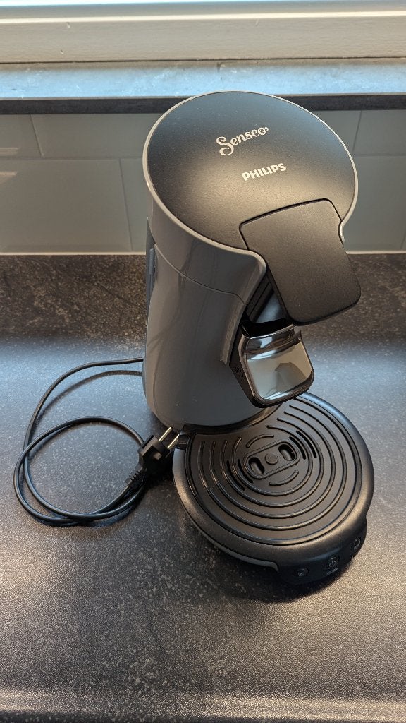 Philips Senseo Viva Café grijs type HD 6561, Witgoed en Apparatuur, Ophalen of Verzenden, Koffiemachine, Koffiepads en cups