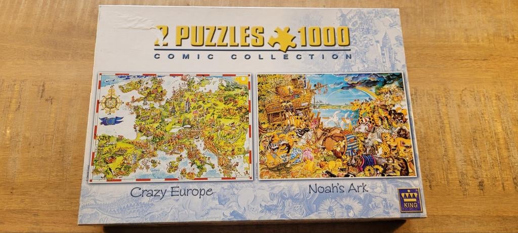 2 puzzels, Ophalen of Verzenden, Zo goed als nieuw