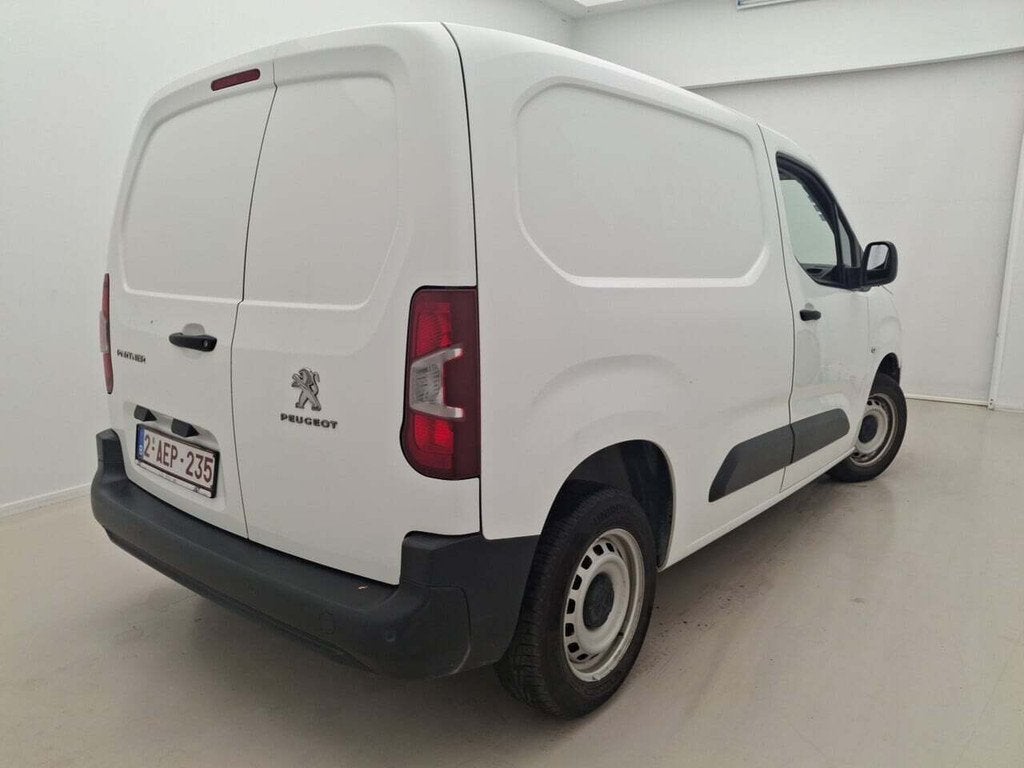 Peugeot Partner 1.5 Standaard L1 LichtblauwHDI 2021 Airco/PD, Auto's, Peugeot, Gebruikt, 4 cilinders, Wit, 75 pk
