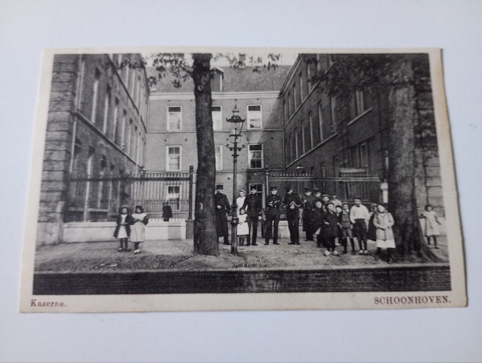 Schoonhoven Militaria Kazerne, Ophalen of Verzenden, Voor 1920, Ongelopen, Zuid-Holland