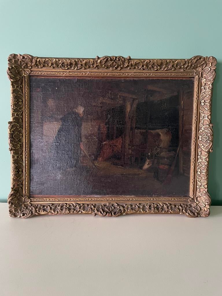 Jan Boon NL | olieverf op paneel | gesigneerd | 1895-1925, Ophalen