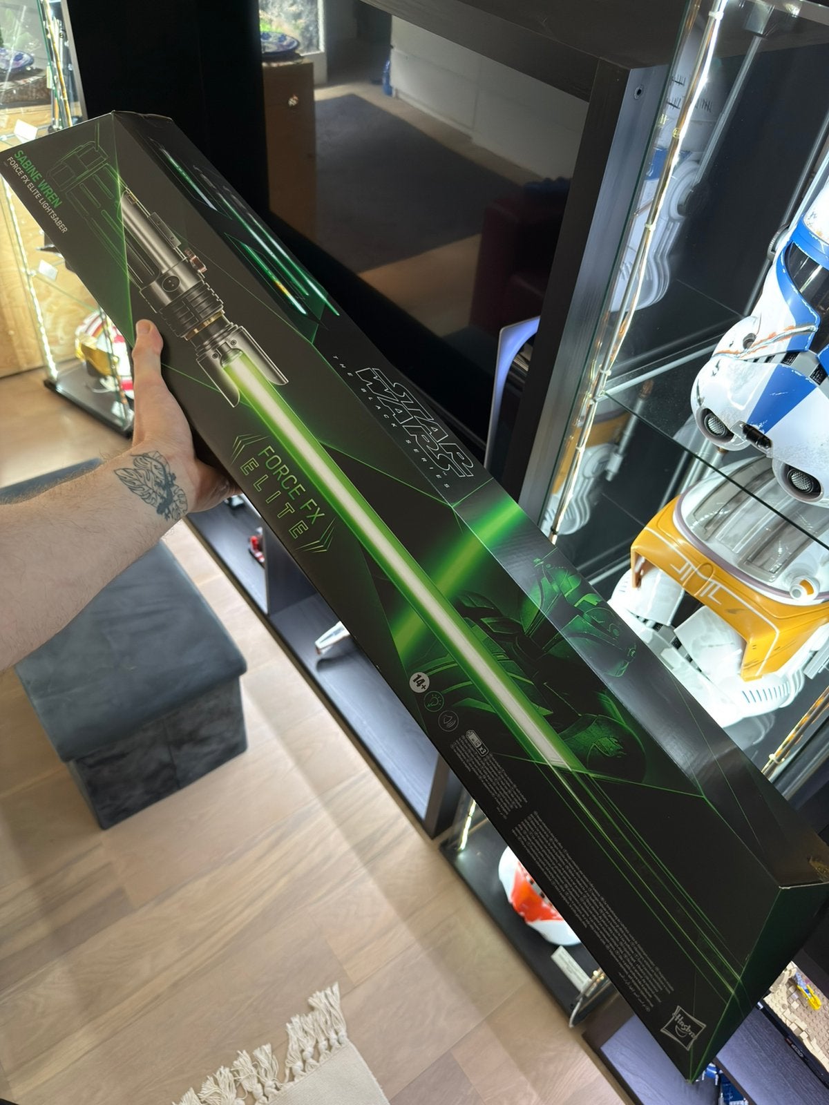 Star Wars The Black Series Force FX Sabine Wren Lightsaber, Verzamelen, Star Wars, Ophalen of Verzenden, Nieuw, Replica