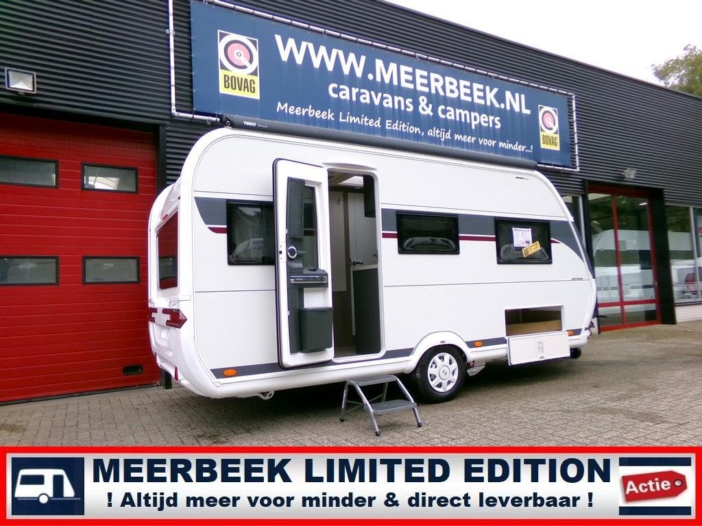Hobby On Tour 460 DL 3889,=KORTING +MOVER +AIRCO +THULE, Caravans en Kamperen, Standaardzit, Hobby, Particulier, Schokbreker
