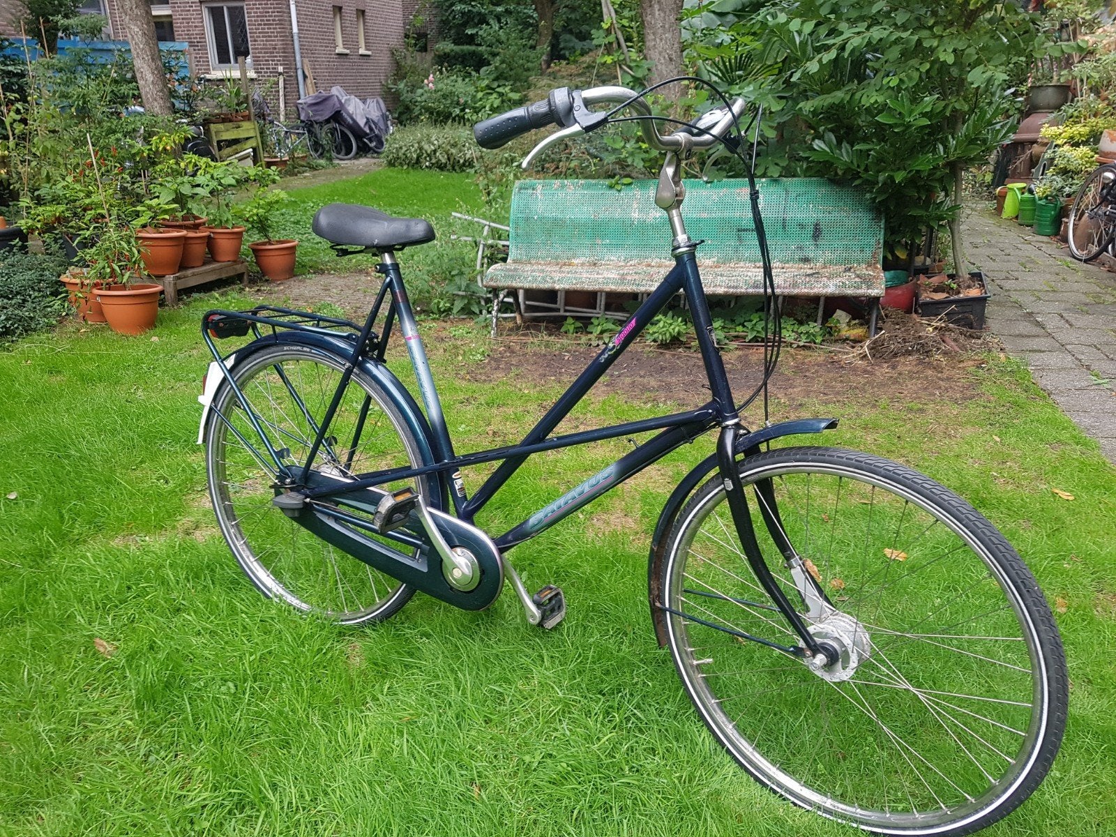 Batavus stabilo damesfiets (stad/station fiets) Framemaat 65, Fietsen en Brommers, Ophalen, Gebruikt, Versnellingen, 56 cm of meer