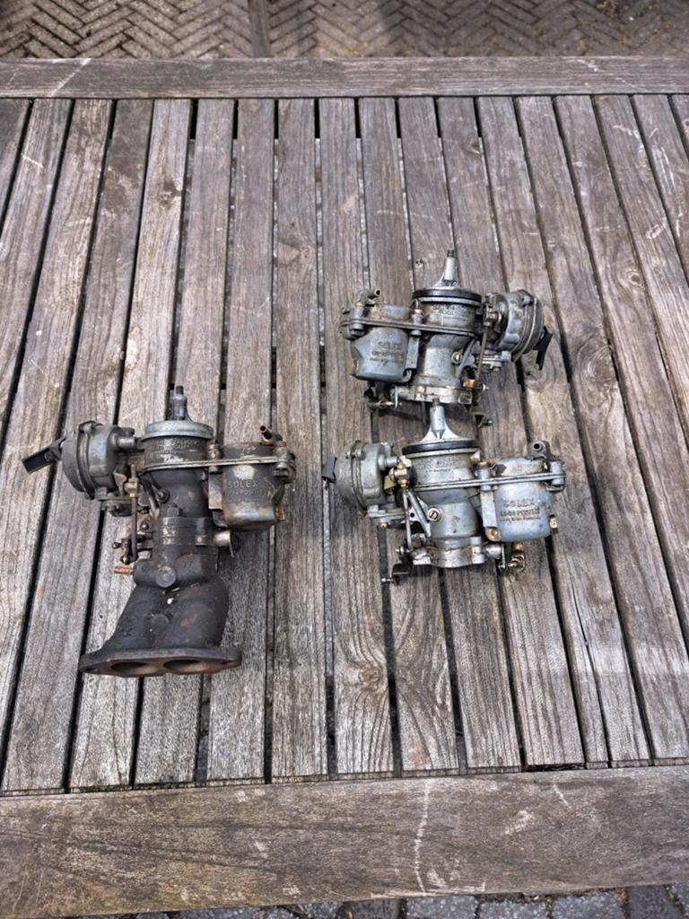 Te koop vw type 3 oldtimer carburateurs, Ophalen of Verzenden