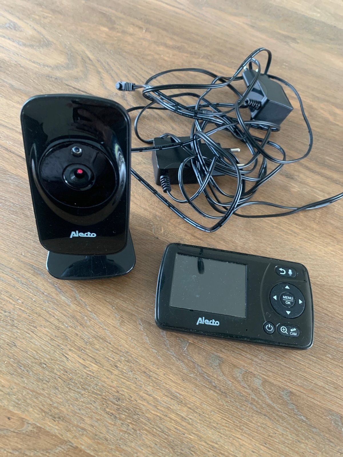 Alecto babyfoon met camera (ontvanger defect), Ophalen of Verzenden, Gebruikt, Minder dan 100 meter, Camera