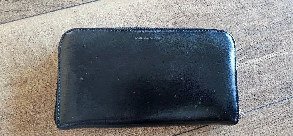Fabienne Chapot portemonnee (22525), Sieraden, Tassen en Uiterlijk, Overige merken, Gebruikt, Zwart, Ophalen of Verzenden