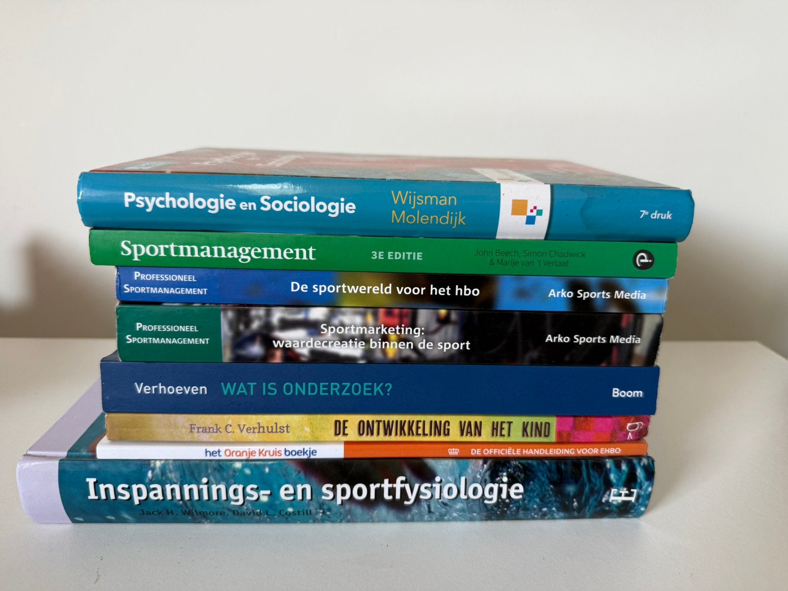 Sportkunde boeken HBO, Boeken, Studieboeken en Cursussen, Ophalen of Verzenden, Beta, Zo goed als nieuw, HBO
