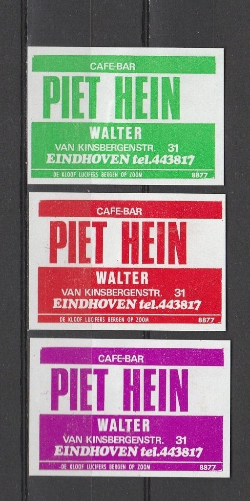 Lucifermerken, Eindhoven   (419), Ophalen of Verzenden, Zo goed als nieuw, Luciferdoosjes of -merken