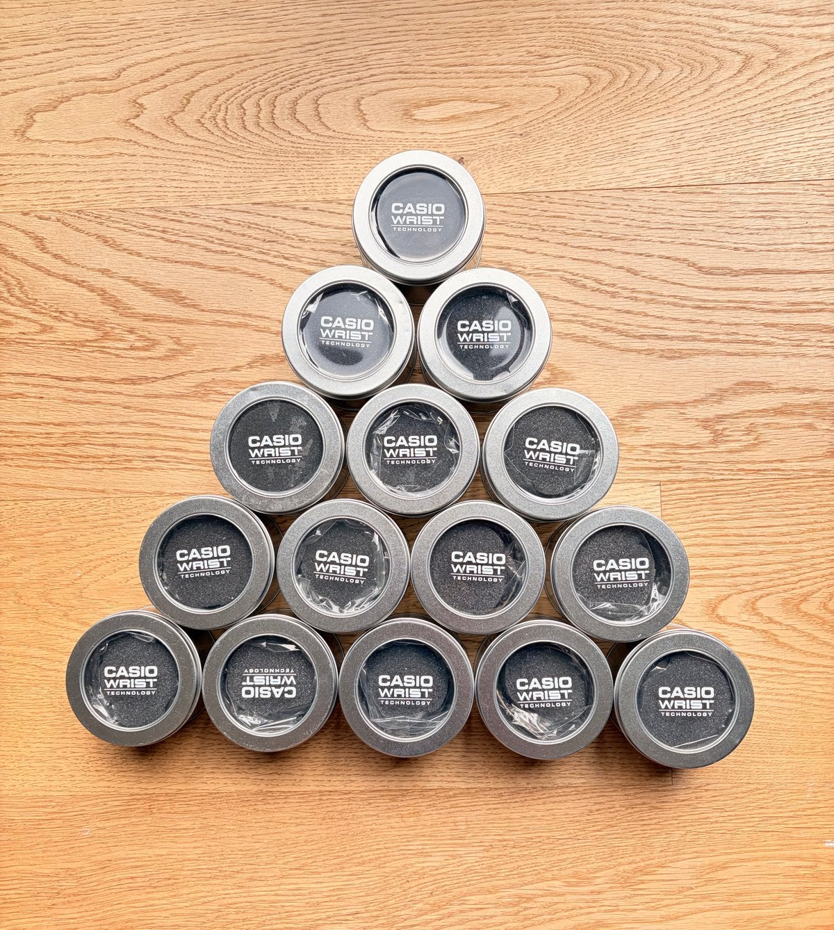 Bulk Casio tank horloges, Overige merken, Staal, Verzenden, Polshorloge