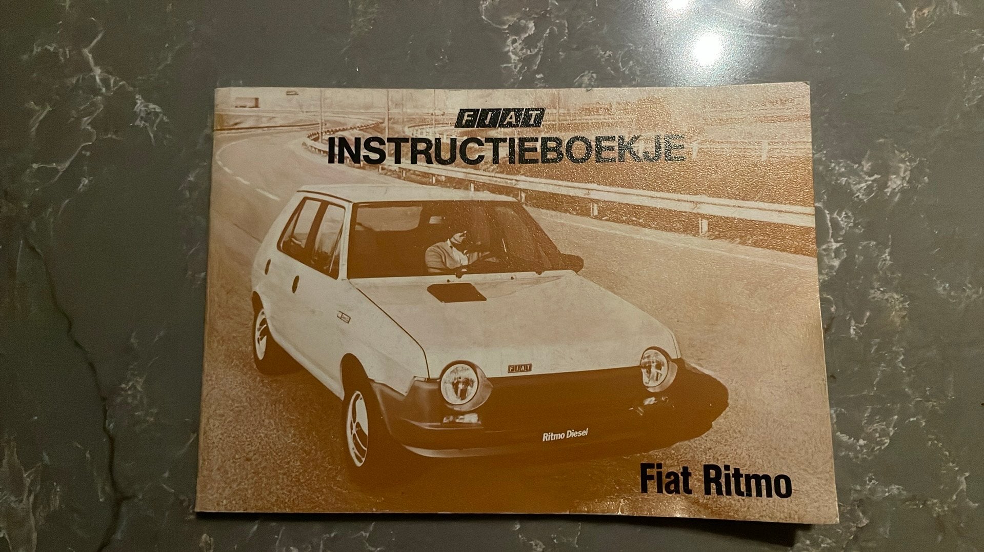 Fiat ritmo instructieboekje Nederlandstalig, Ophalen of Verzenden