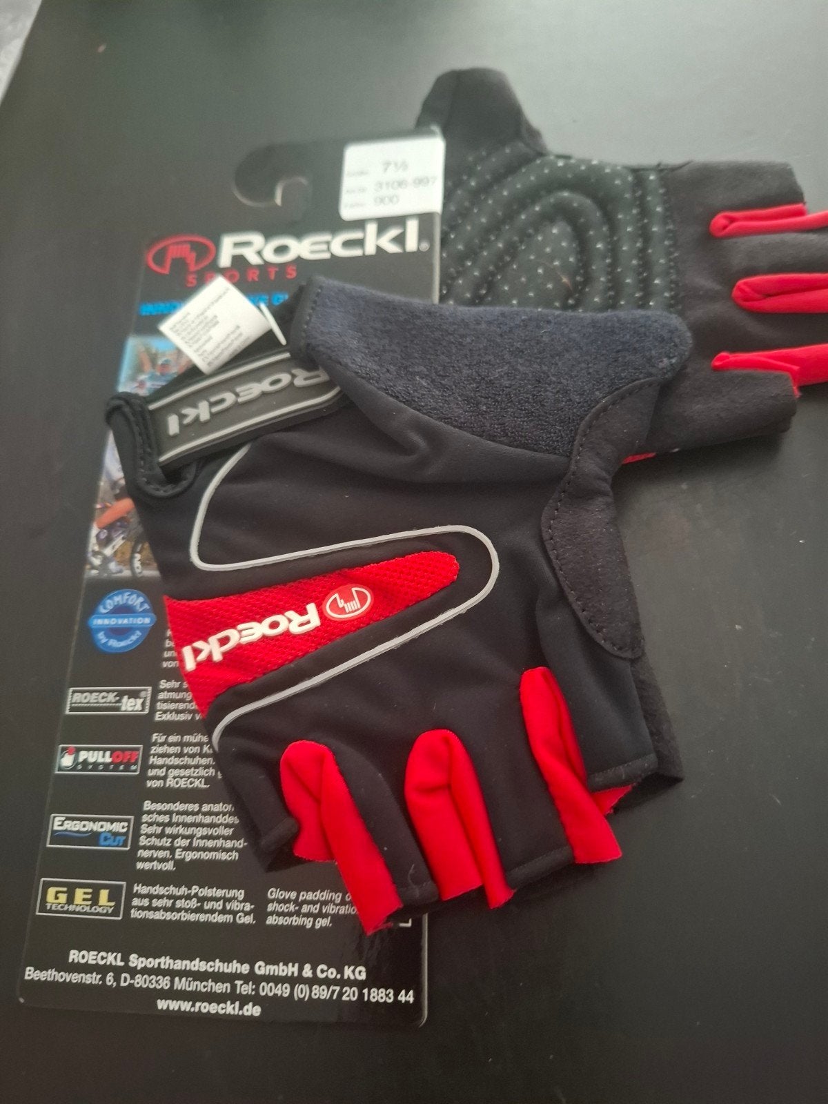 roeckl handschoenen s/m, Dressuur, Overige typen, Ophalen of Verzenden, Zo goed als nieuw