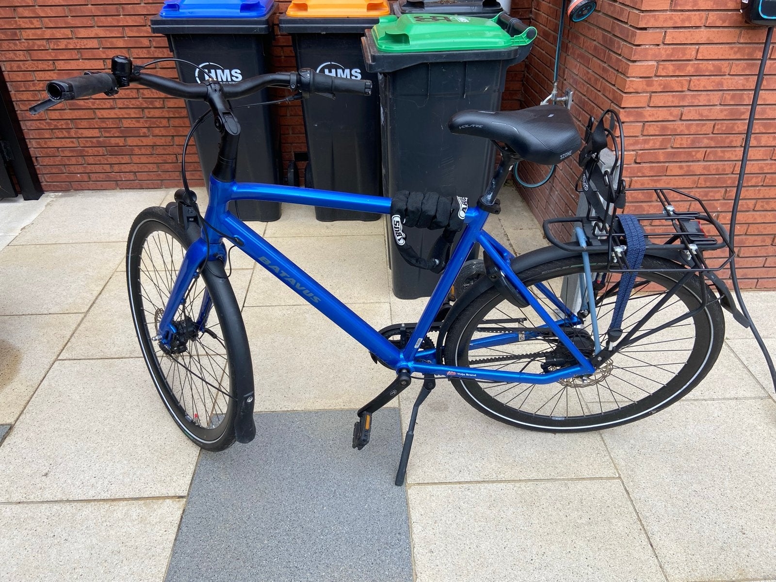 Batavus Dinsdag Exclusive N7 - 57cm - Deep Sky Blue, Ophalen, Versnellingen, Batavus, 56 cm of meer