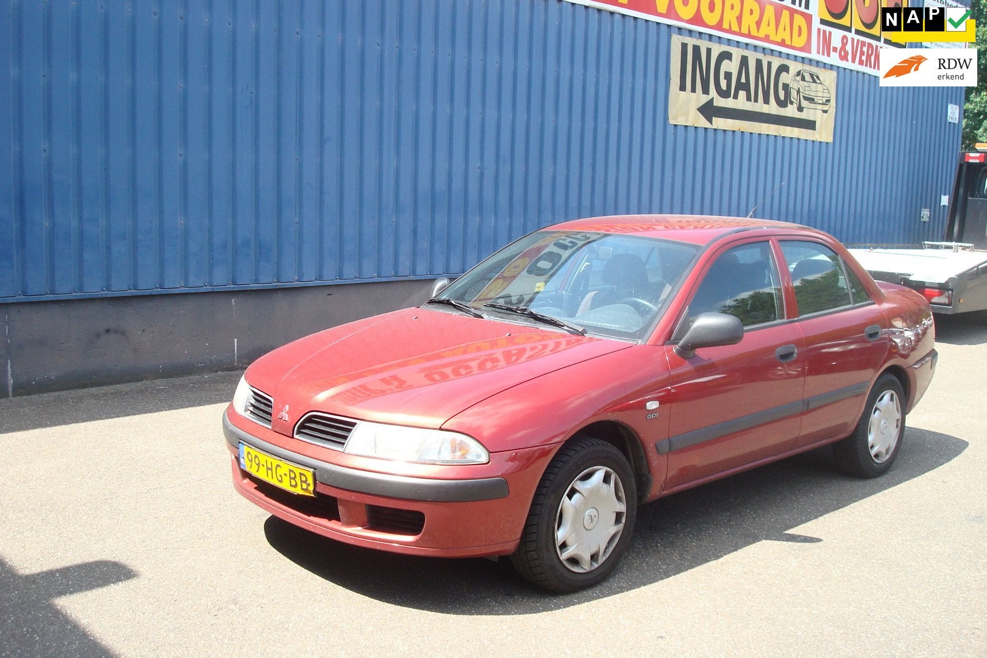 Mitsubishi Carisma 1.8 GDI Classicnl, Airco ijskoud,, Auto's, Mitsubishi, Gebruikt, 4 cilinders, 1834 cc, Origineel Nederlands