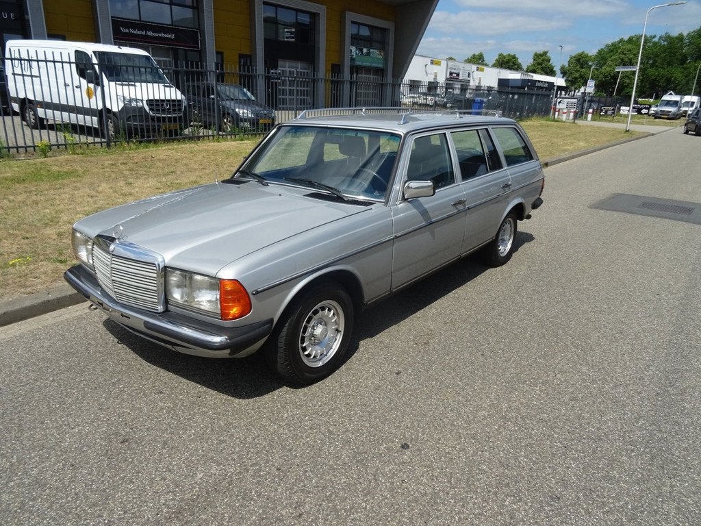Mercedes-Benz 200-280 (W123) Combi 280 TE, Auto's, Mercedes-Benz, Bedrijf, Te koop, 200-Serie, ABS, Dakrails, Elektrische buitenspiegels