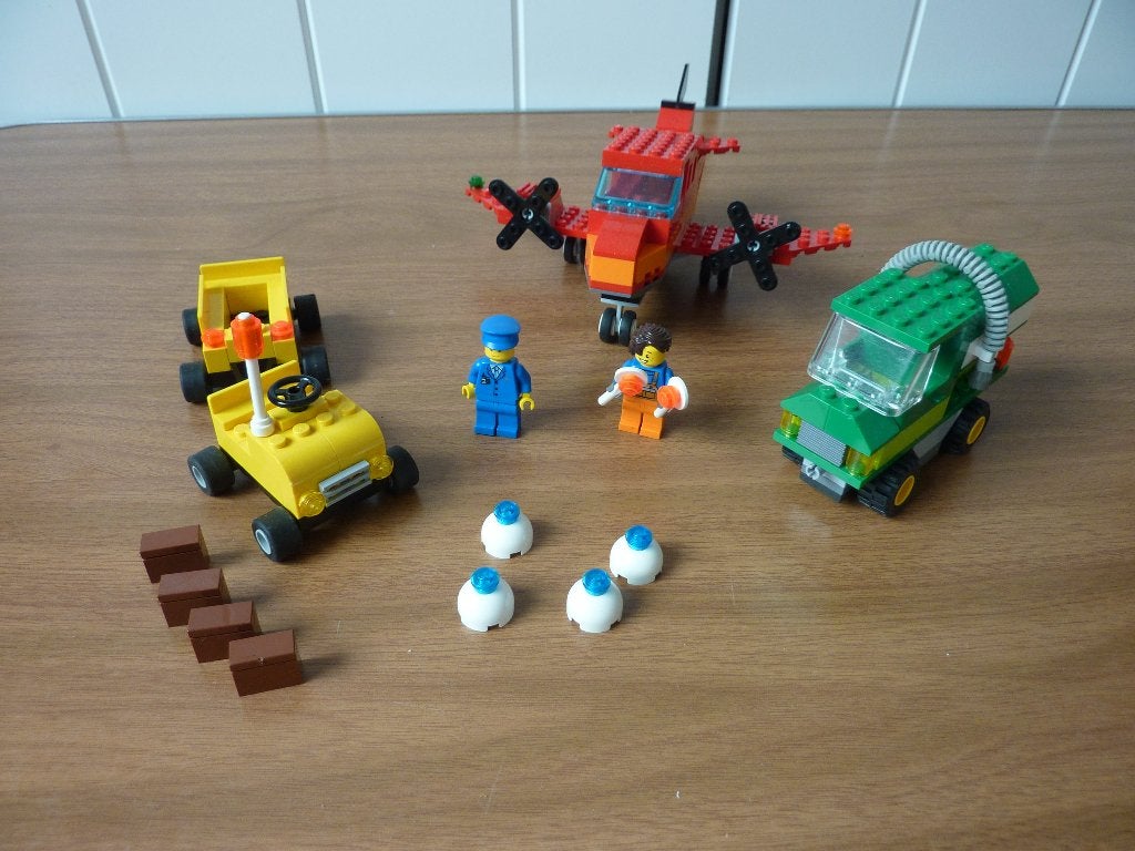 Lego bouwset 5933 Vliegveld, Gebruikt, Overige thema's, Lego, Ophalen of Verzenden