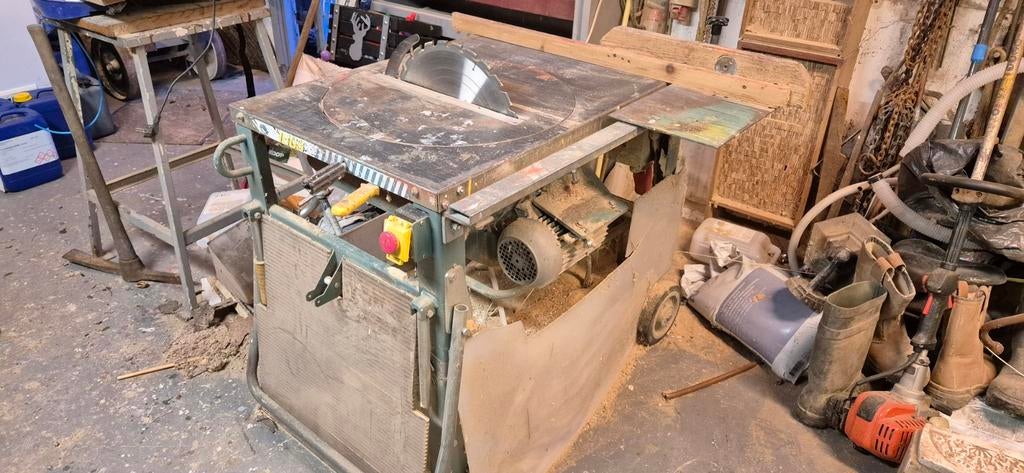 Zaagtafel 380V Gjerde 1603, Ophalen, Gebruikt, 170 cm of meer