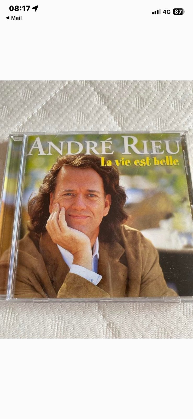 André Rieu - La vie est belle CD, Cd's en Dvd's, Cd's | Klassiek, Gebruikt, Orkest of Ballet, Modernisme tot heden, Ophalen of Verzenden