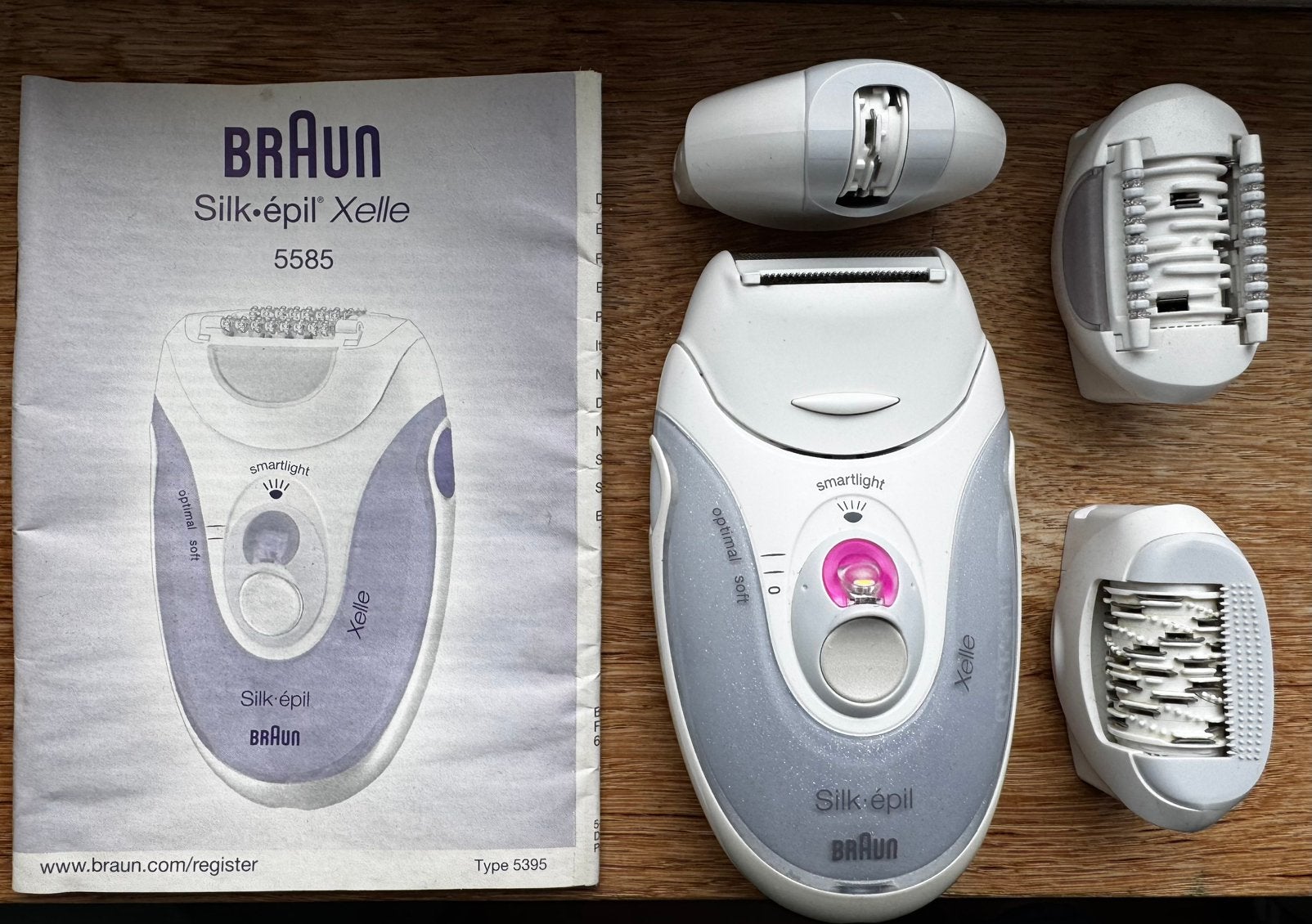 Braun silk- epil Xelle epilator & scheerapparaat, Ophalen of Verzenden, Zo goed als nieuw, Scheren en Epileren