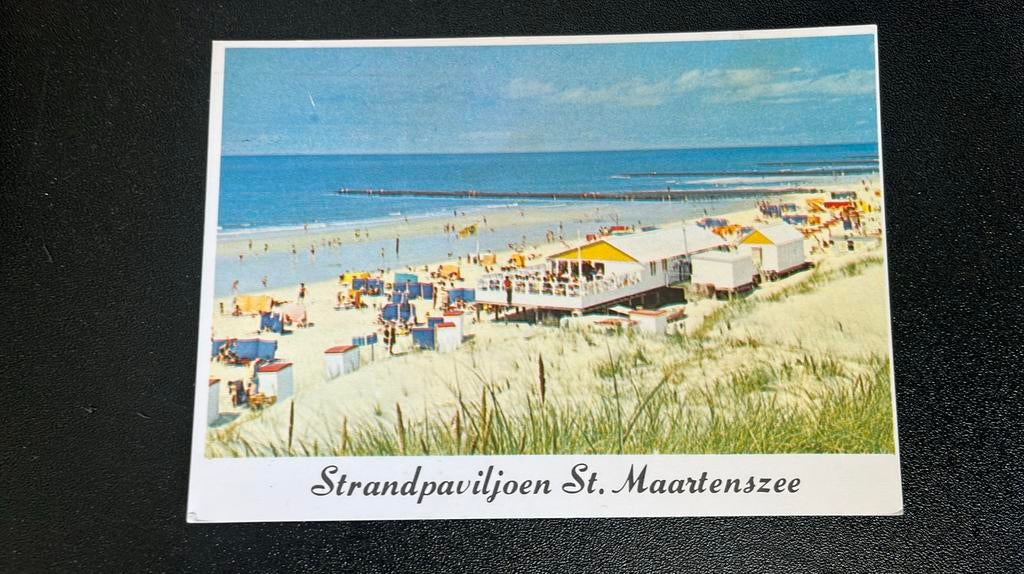 St Maartenzee ( Schagen) strandpaviljoen, Ophalen of Verzenden, 1960 tot 1980, Gelopen, Noord-Holland