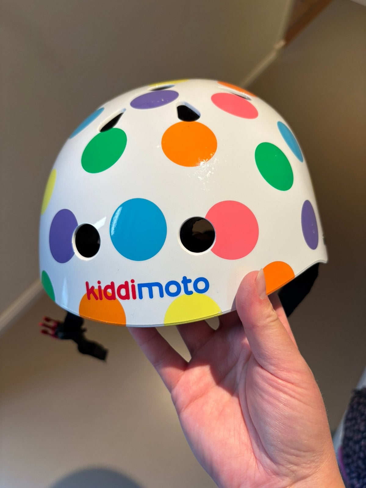 Kinderhelm Kiddimoto maat 53-58cm, Ophalen, Gebruikt, Overige maten, Jongen of Meisje
