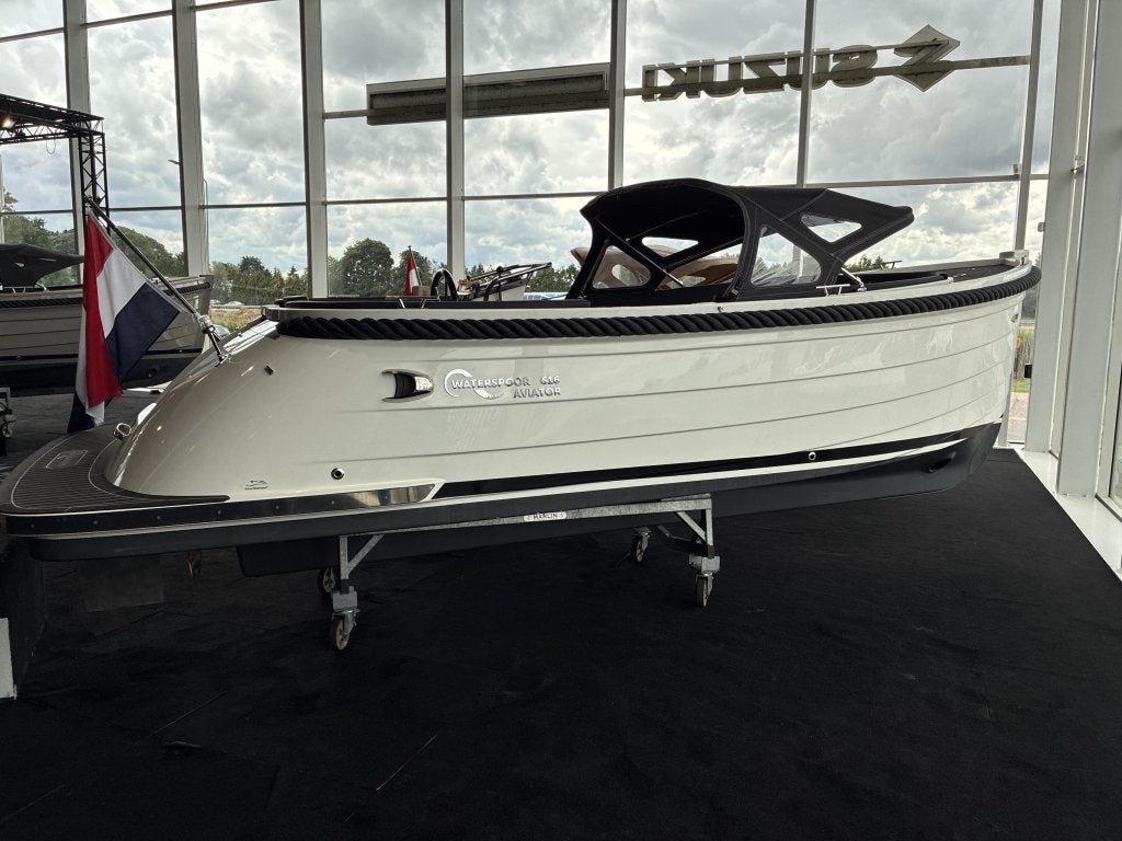 Waterspoor 616 aviator + 33 pk Vetus DIRECT LEVERBAAR, 3 m, Tender, Binnenboordmotor, Waterspoor